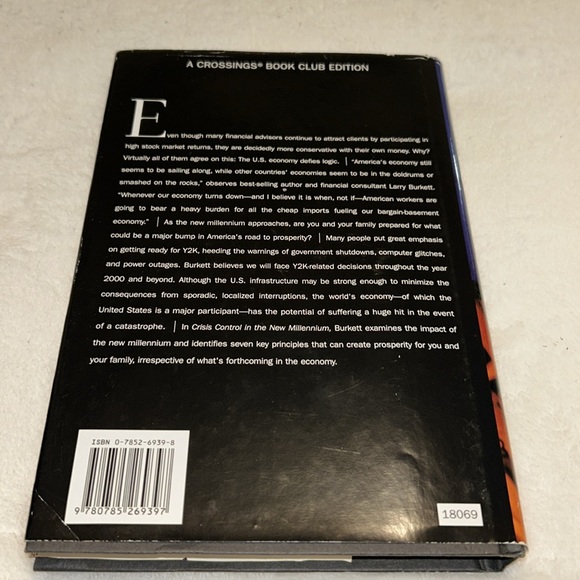 📚BOOK SALE 5 for $20📚 Crisis Control In The New Millennium Larry Burkett 1999 HC - Picture 10 of 11